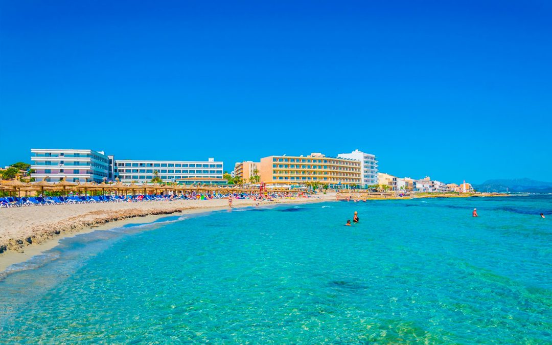 Taxi giron mallorca tours - Can Picafort es un pueblo costero de Mallorca - reserva de taxi en palma